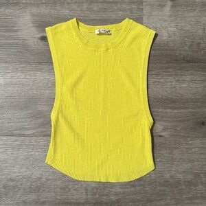 Free People “Intimately” Muscle Up Knit Tank